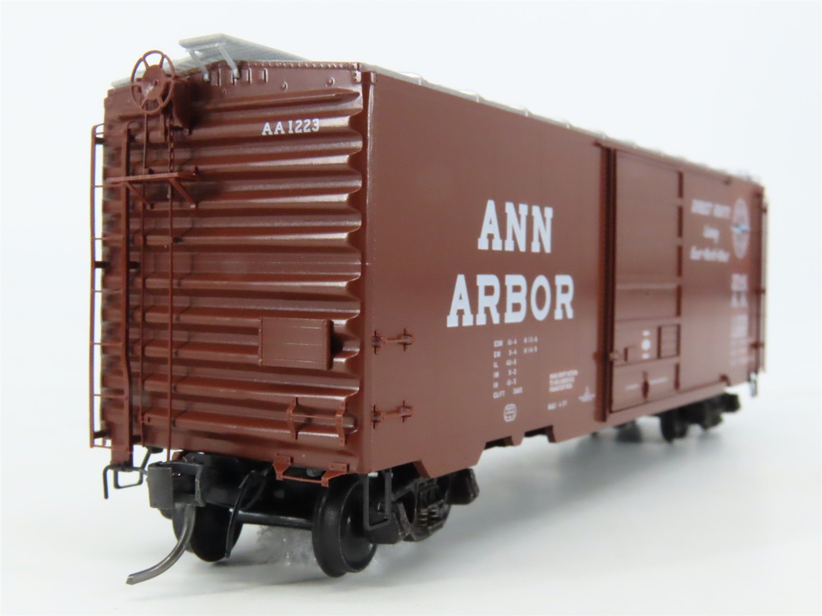 HO Scale Kadee 5214/5239 AA Ann Arbor 40' PS-1 Single Door Box Cars 2-Pack