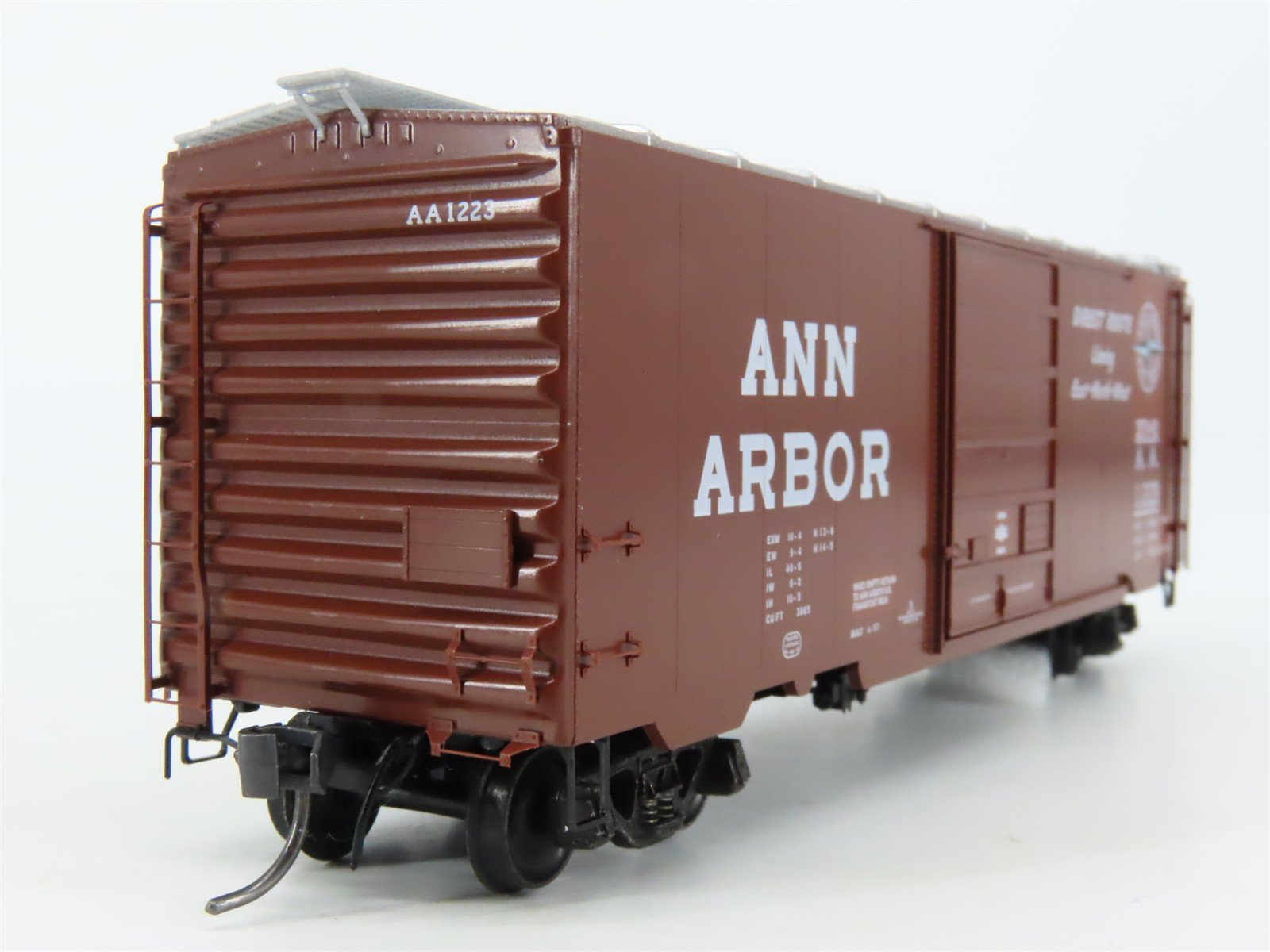 HO Scale Kadee 5214/5239 AA Ann Arbor 40' PS-1 Single Door Box Cars 2-Pack