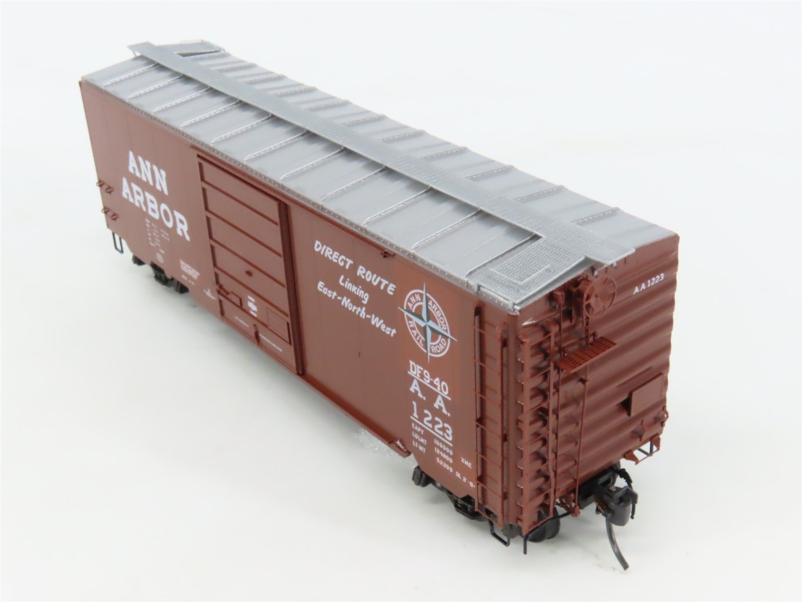 HO Scale Kadee 5214/5239 AA Ann Arbor 40' PS-1 Single Door Box Cars 2-Pack