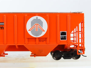 HO Scale Athearn 7158 AA Ann Arbor PS 54' 3-Bay Covered Hopper #608
