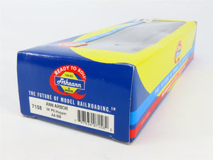 HO Scale Athearn 7158 AA Ann Arbor PS 54' 3-Bay Covered Hopper #608