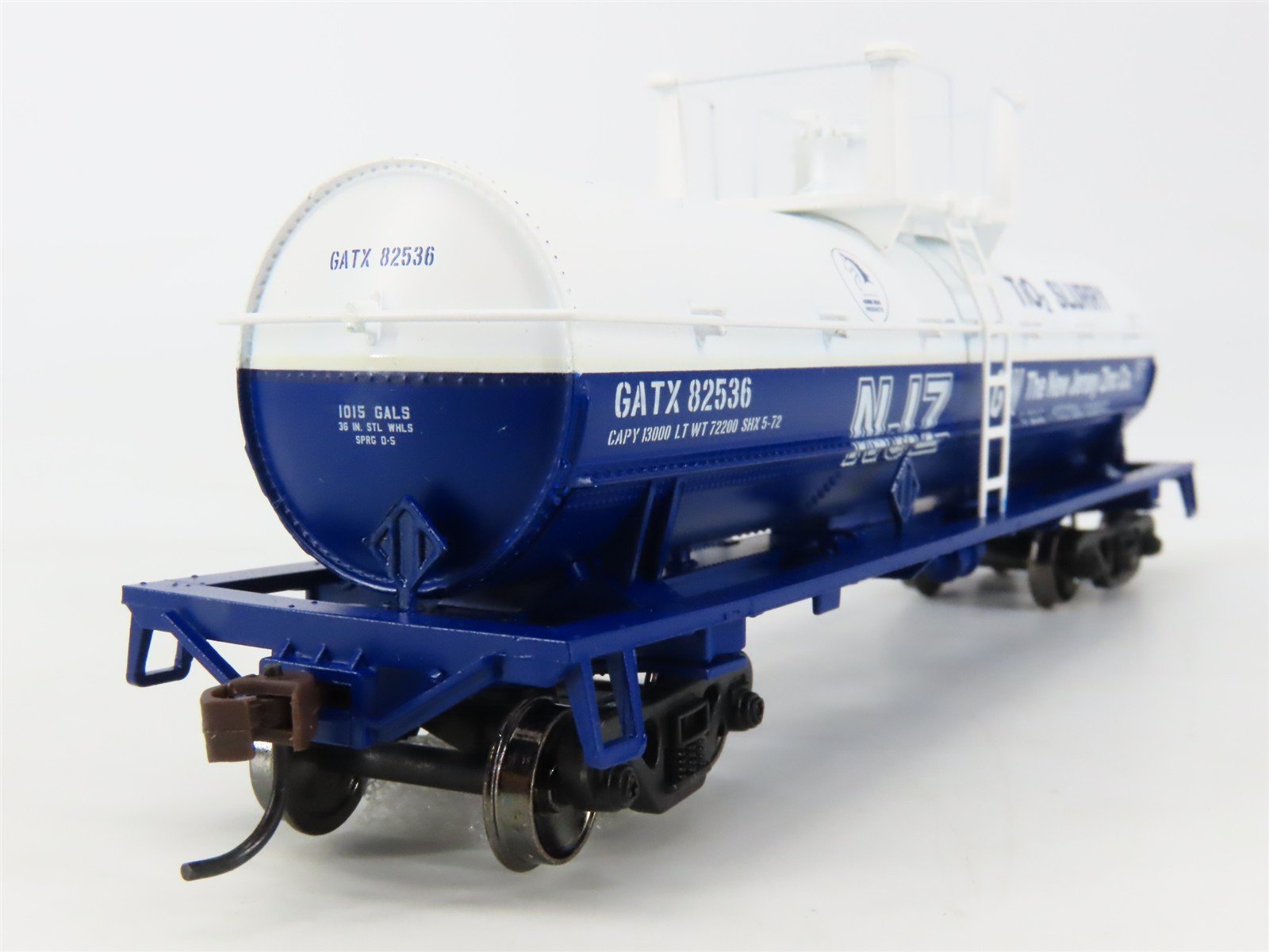 HO Scale Athearn 7288 GATX New Jersey Zinc Slurry Chemical Tank Car #82536