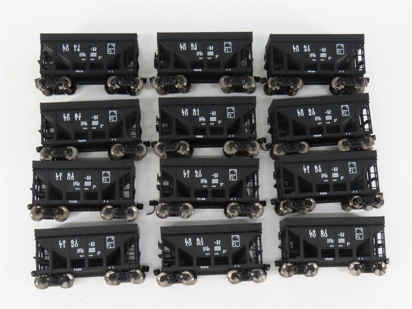 HO Walthers Gold 932-40533 LS&I Lake Superior & Ishpeming Ore Cars 12-Pack