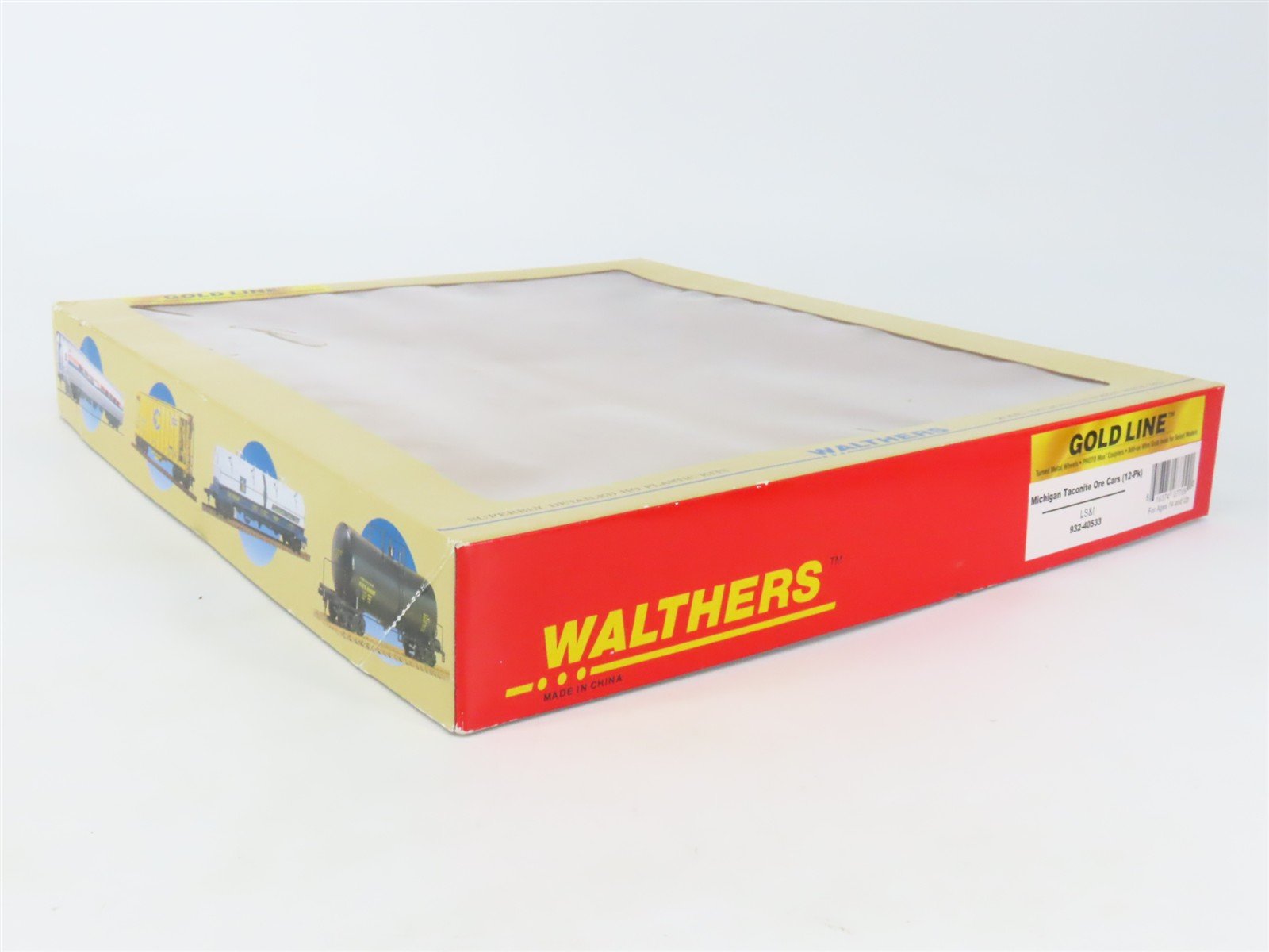 HO Walthers Gold 932-40533 LS&I Lake Superior & Ishpeming Ore Cars 12-Pack
