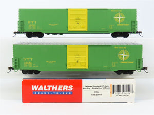 HO Walthers 932-23565 DT&I Detroit Toledo & Ironton PS 60' Auto Box Cars 2-Pack