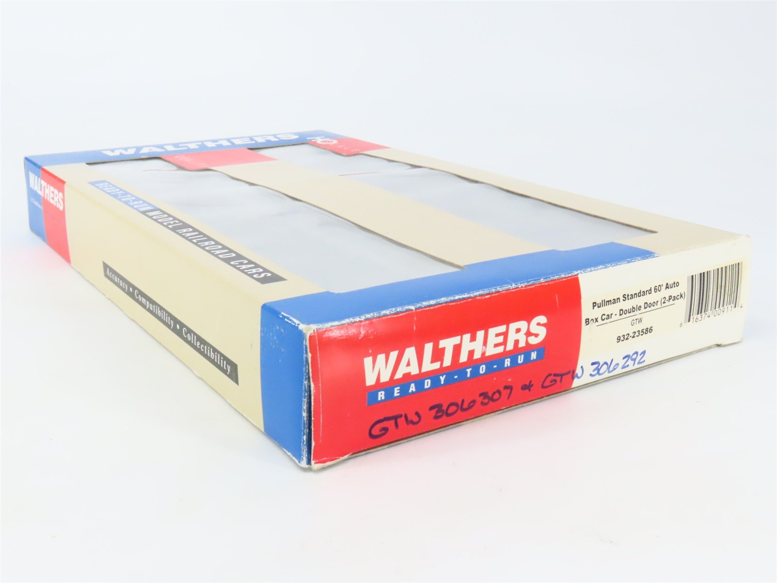 HO Walthers 932-932-23586 GTW Grand Trunk Western PS 60' Auto Box Cars 2-Pack