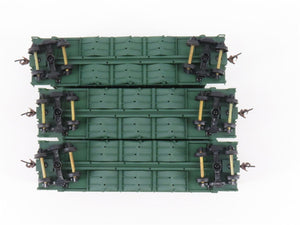 LOT of 6 HO Scale Walthers WC/AC 40' 3-Bay Ortner Aggregate Hoppers w/ Load