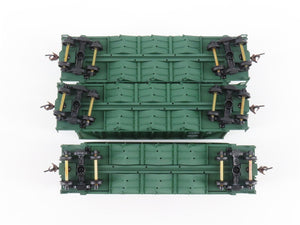 LOT of 6 HO Scale Walthers WC/AC 40' 3-Bay Ortner Aggregate Hoppers w/ Load