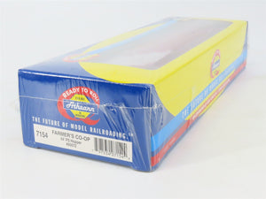 HO Scale Athearn 7154 TCAX Farmer's Co-Op 3-Bay Covered Hopper #60072 - SEALED