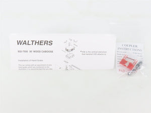 HO Walthers 932-7501 GTW Grand Trunk Western 30' Offset Cupola Caboose #77942