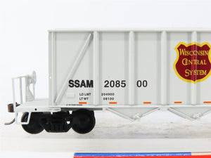 HO Scale Walthers 932-7063 SSAM / WC 3-Bay Ortner Hopper #208500 w/ Load