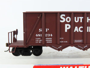 HO Walthers 932-7054 SP Southern Pacific 3-Bay Ortner Hopper #481234 w/ Load