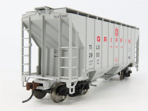 HO Scale Walthers Gold 932-5387 TILX Griffin Trinity 2-Bay Covered Hopper #2903