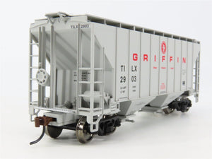 HO Scale Walthers Gold 932-5387 TILX Griffin Trinity 2-Bay Covered Hopper #2903