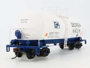 HO Scale Walthers 932-7209 ACFX Georgia Kaolin Funnel Flow Tank Car #73011