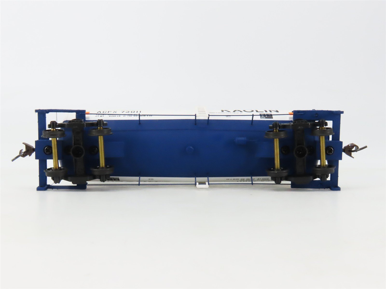 HO Scale Walthers 932-7209 ACFX Georgia Kaolin Funnel Flow Tank Car #73011