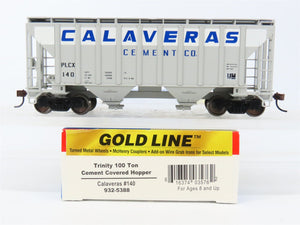 HO Walthers Gold 932-5388 PLCX Calaveras Cement 2-Bay Covered Hopper #140