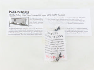 HO Walthers Gold 932-5388 PLCX Calaveras Cement 2-Bay Covered Hopper #140