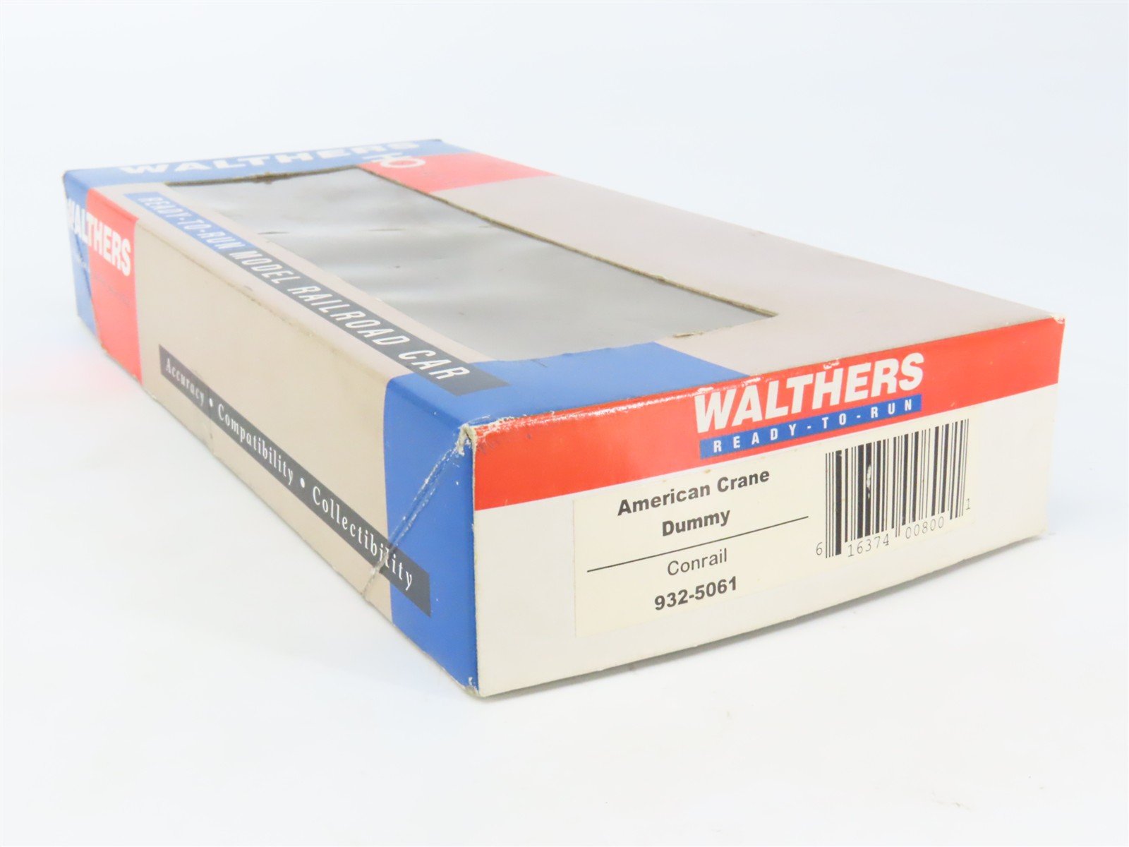 HO Scale Walthers 932-5061 CR Conrail American Crane Car #3380
