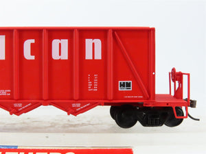 HO Walthers 932-7058 ITGX Vulcan 40' 3-Bay Ortner Aggregate Hopper #9937 w/ Load