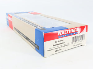 HO Walthers 932-7061 WPGX Western Paving 40' 3-Bay Ortner Hopper #949910 w/ Load