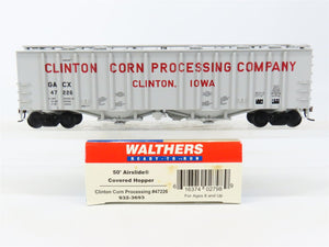 HO Walthers 932-3693 GACX Clinton Corn 50' 2-Bay Airslide Covered Hopper #47226
