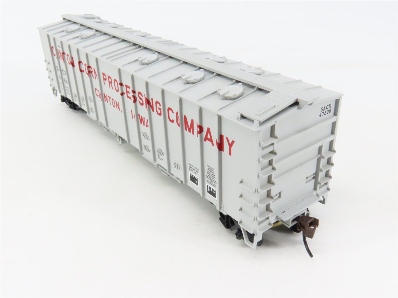 HO Walthers 932-3693 GACX Clinton Corn 50' 2-Bay Airslide Covered Hopper #47226