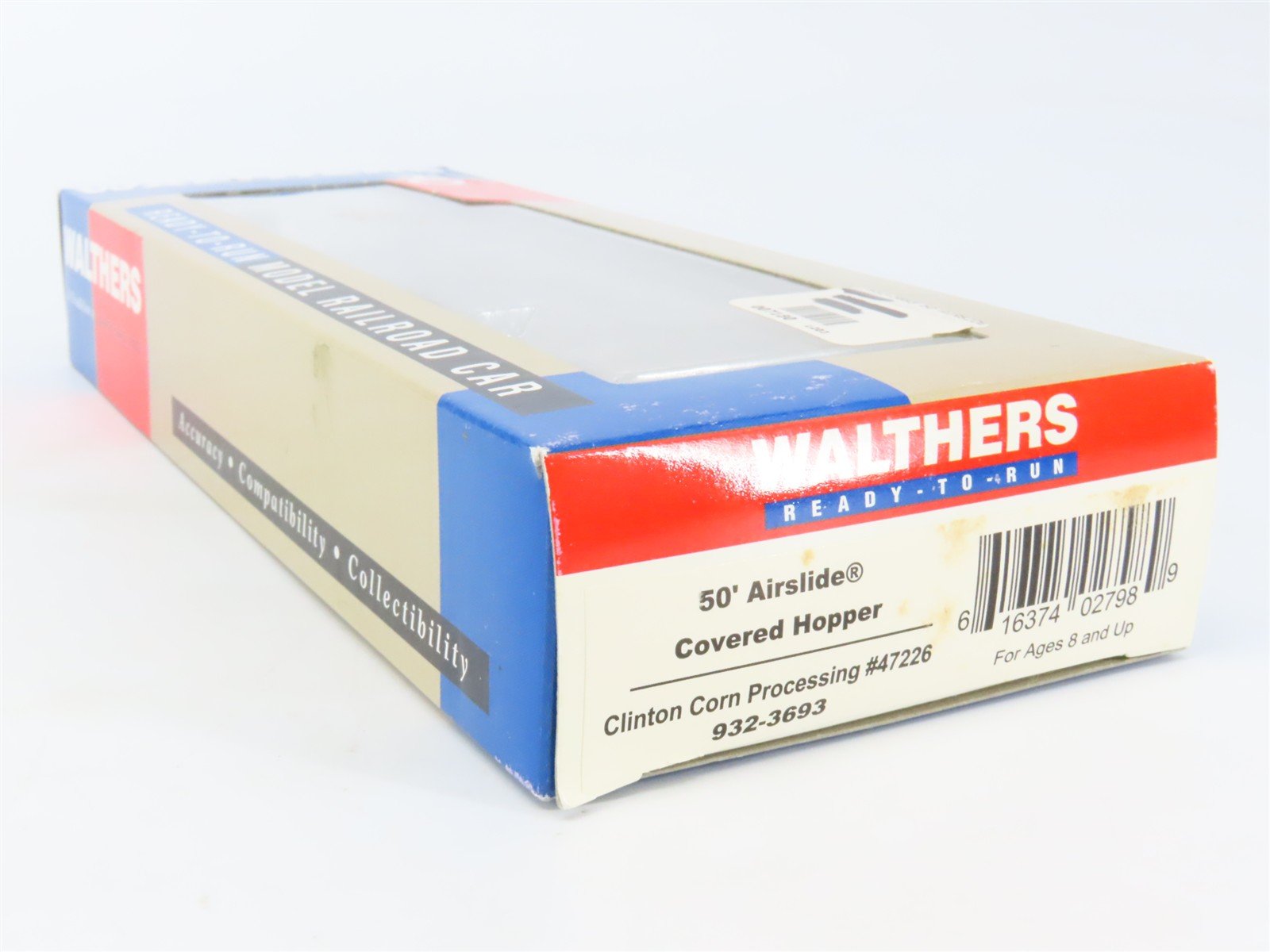 HO Walthers 932-3693 GACX Clinton Corn 50' 2-Bay Airslide Covered Hopper #47226