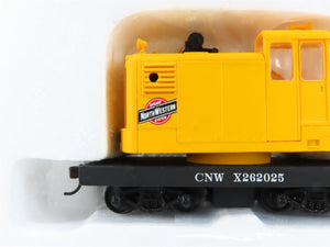 HO Walthers 932-5064 CNW Chicago & North Western American Crane Car #X262025