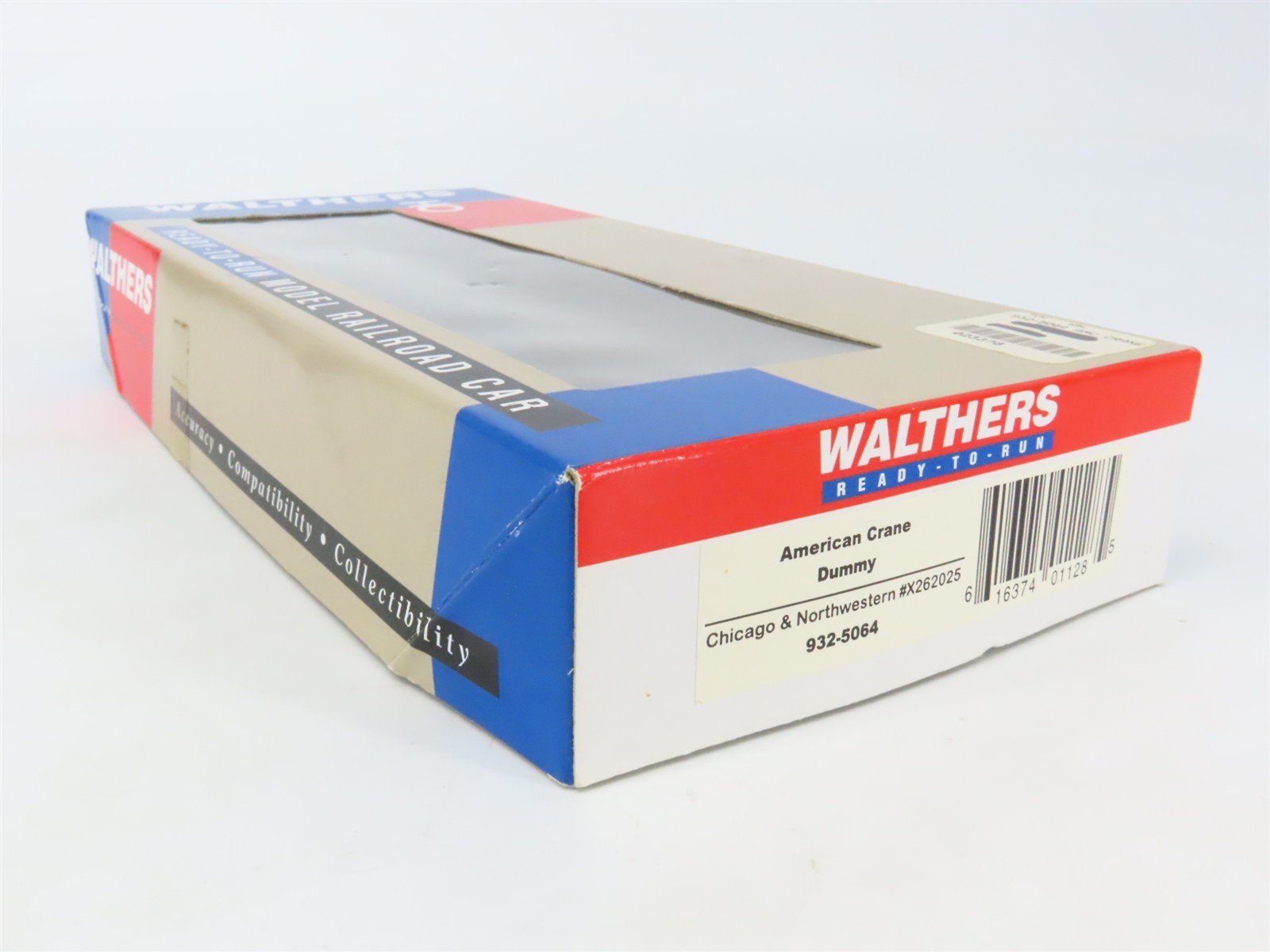 HO Walthers 932-5064 CNW Chicago & North Western American Crane Car #X262025