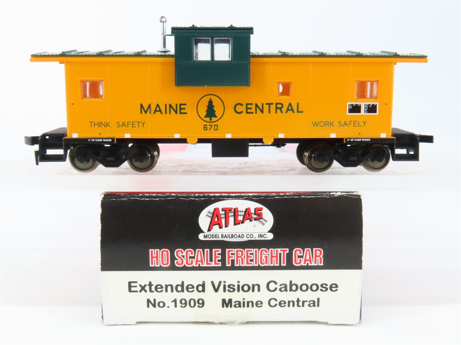 HO Scale Atlas 1909 MEC Maine Central 