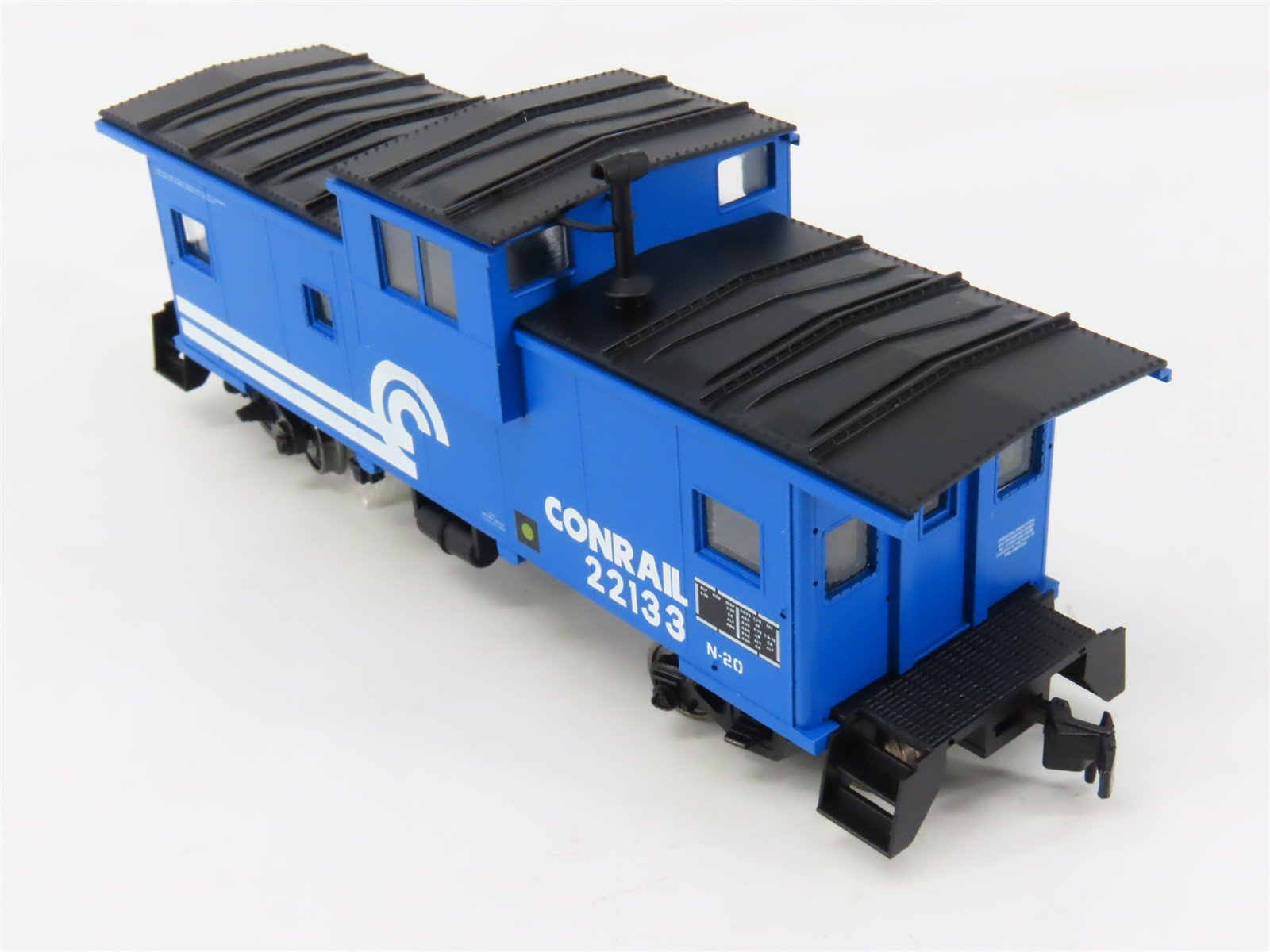 HO Scale Atlas 1903-1 CR Conrail N-20 Extended Vision Steel Caboose #22133