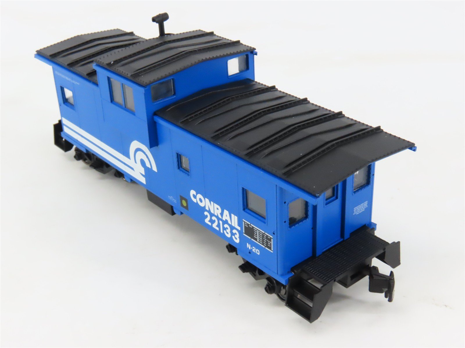 HO Scale Atlas 1903-1 CR Conrail N-20 Extended Vision Steel Caboose #22133
