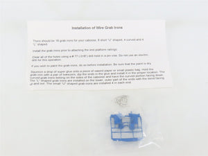 HO Scale Atlas 1903-1 CR Conrail N-20 Extended Vision Steel Caboose #22133