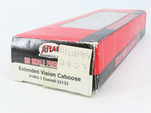 HO Scale Atlas 1903-1 CR Conrail N-20 Extended Vision Steel Caboose #22133