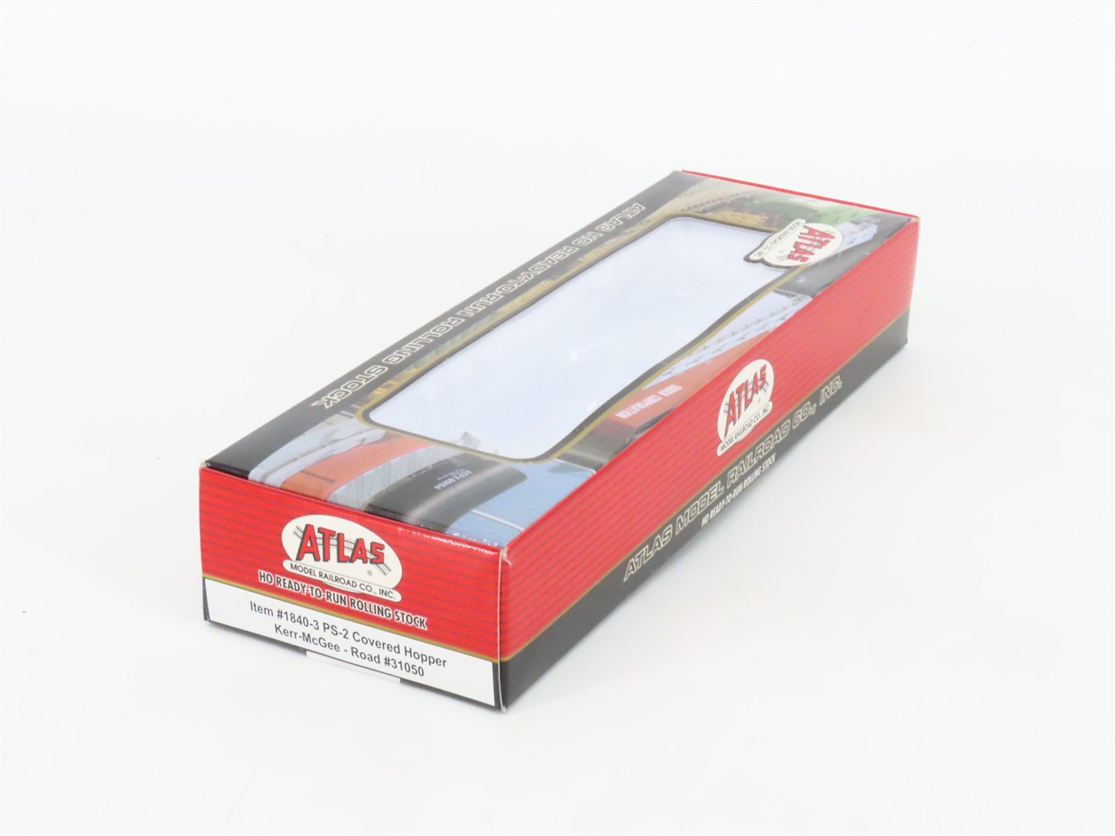 HO Scale Atlas 1840-3 NAHX Kerr McGee PS-2 2-Bay Covered Hopper #31050