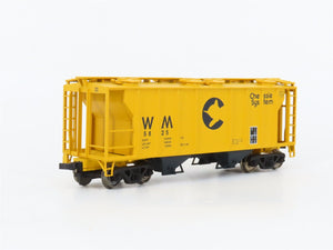 HO Scale Atlas 1803-1 WM Chessie System PS-2 2-Bay Covered Hopper #5825
