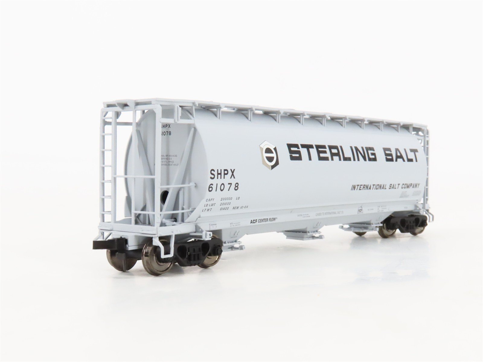 HO Scale Atlas 1939-1 SHPX Sterling Salt 3-Bay Covered Hopper #61078