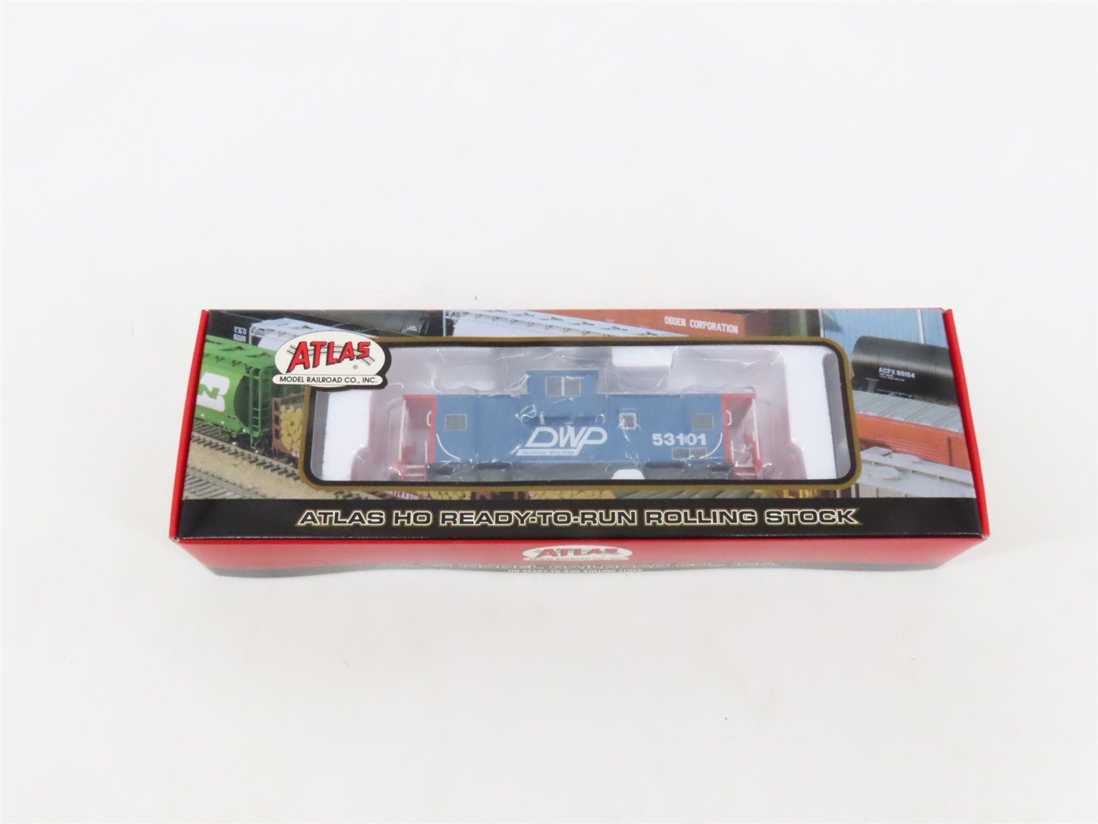 HO Scale Atlas 6207-1 DWP Duluth Winnipeg & Pacific Caboose #53101 SEALED