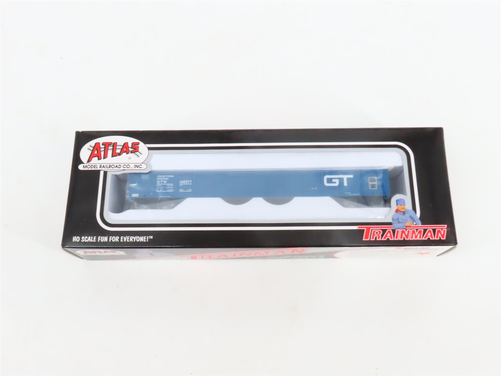 LOT of 6 HO Scale Atlas GTW Grand Trunk Western Evans Gondolas & 60' Boxcars
