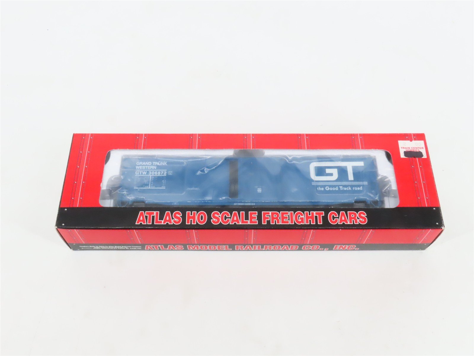 LOT of 6 HO Scale Atlas GTW Grand Trunk Western Evans Gondolas & 60' Boxcars