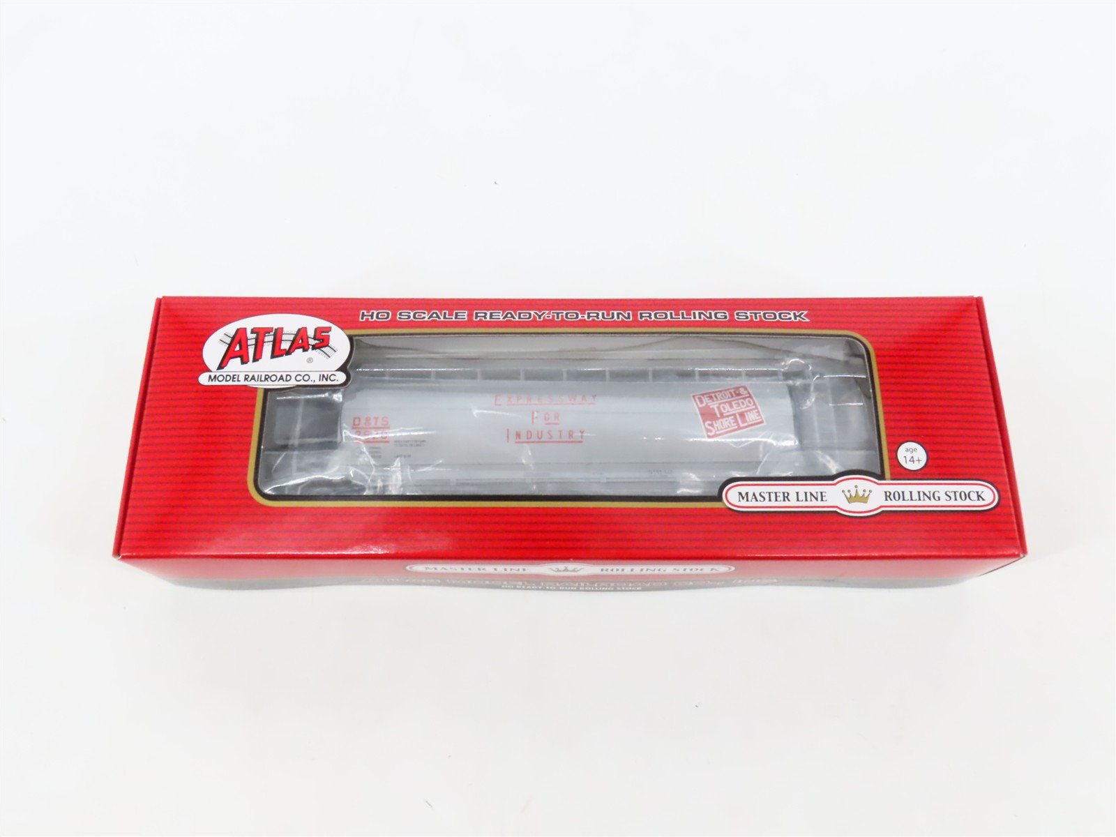 LOT of 2 HO Atlas D&TS Detroit Toledo Shore 6-Bay Cylindrical Hoppers SEALED