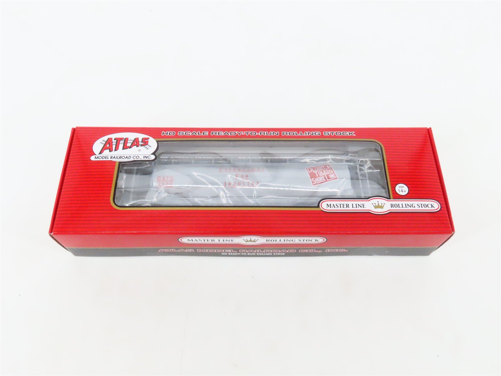 LOT of 2 HO Atlas D&TS Detroit Toledo Shore 6-Bay Cylindrical Hoppers SEALED
