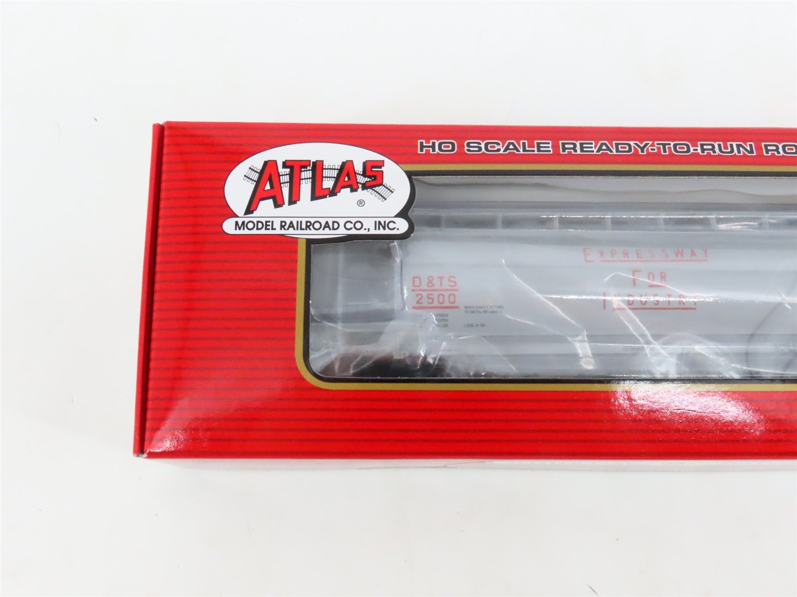 LOT of 2 HO Atlas D&TS Detroit Toledo Shore 6-Bay Cylindrical Hoppers SEALED