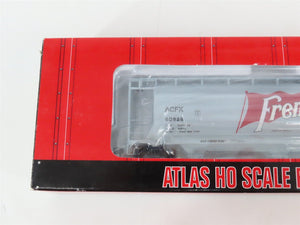 LOT of 2 HO Scale Atlas ACFX French's 3-Bay Cylindrical Covered Hoppers Cars