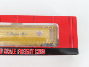 LOT of 2 HO Scale Atlas TP&W Toledo Peoria Western 3-Bay Cylindrical Hopper Cars