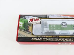 LOT of 2 HO Scale Atlas HWCX Imco 2-Bay Covered Hopper Cars SEALED