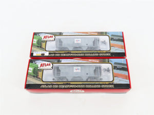 LOT of 2 HO Scale Atlas NAHX Kerr McGee PS-2 2-Bay Covered Hoppers SEALED