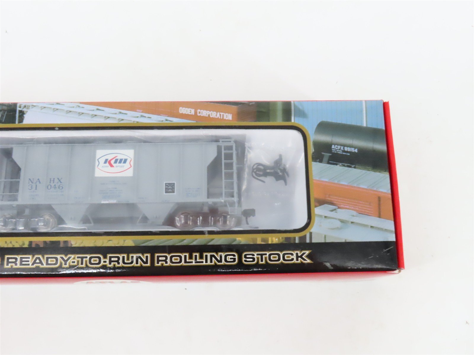 LOT of 2 HO Scale Atlas NAHX Kerr McGee PS-2 2-Bay Covered Hoppers SEALED