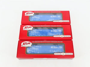 LOT of 3 HO Scale Atlas E&LS Escanaba & Lake Superior FMC 5077 Boxcars SEALED